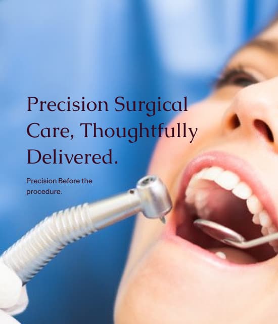 Oral Surgery Treatment Mobile Banner