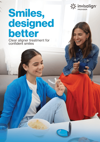 Invisalign flyer - Smile, designed better